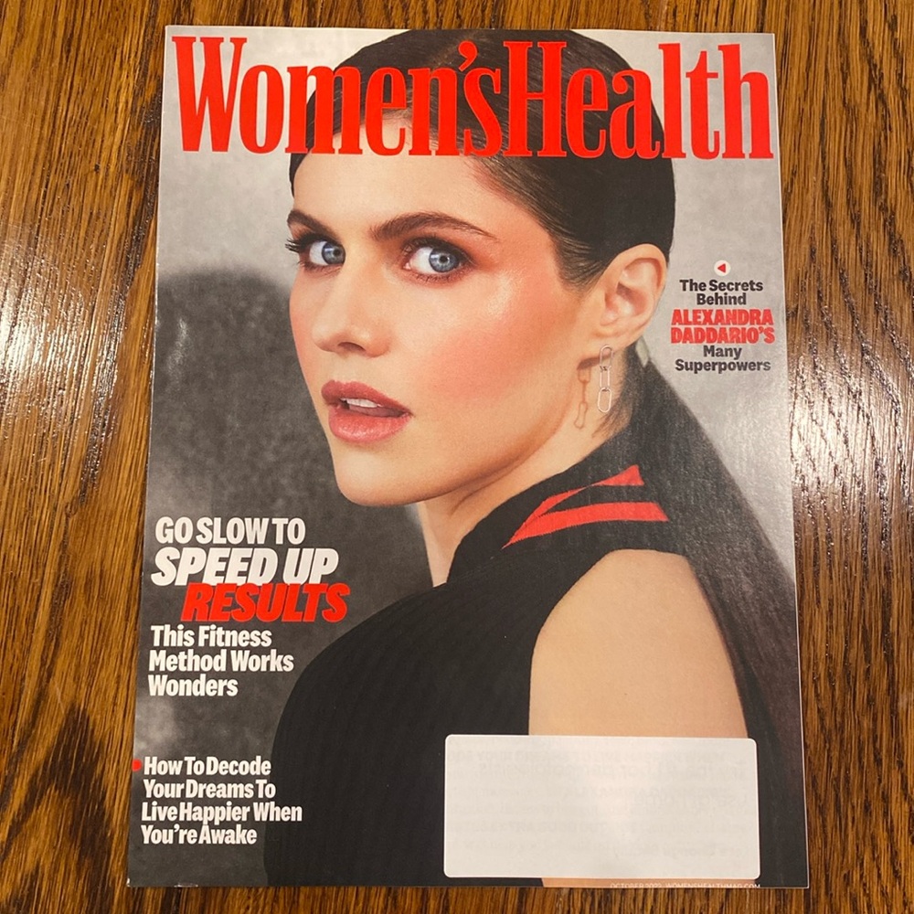 Women’s Health Magazine - October 2022 - Alexandra Daddario   fitness diet women